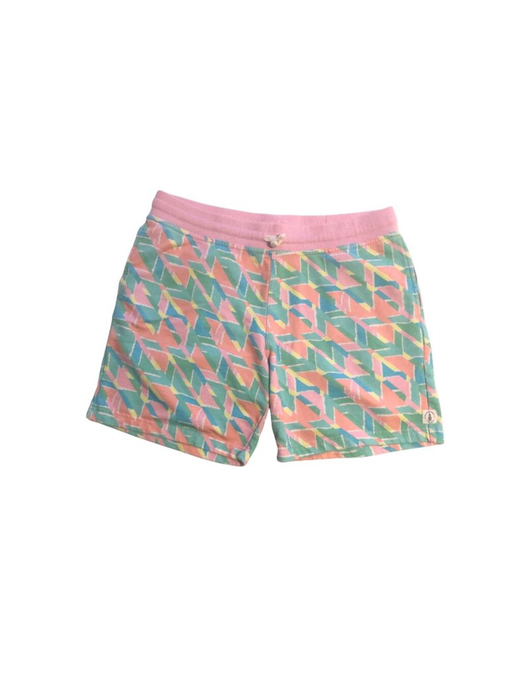 Chubbies Shorts Lounge Wear Retro 80s New Wave Style 7” Geometric Pattern XL